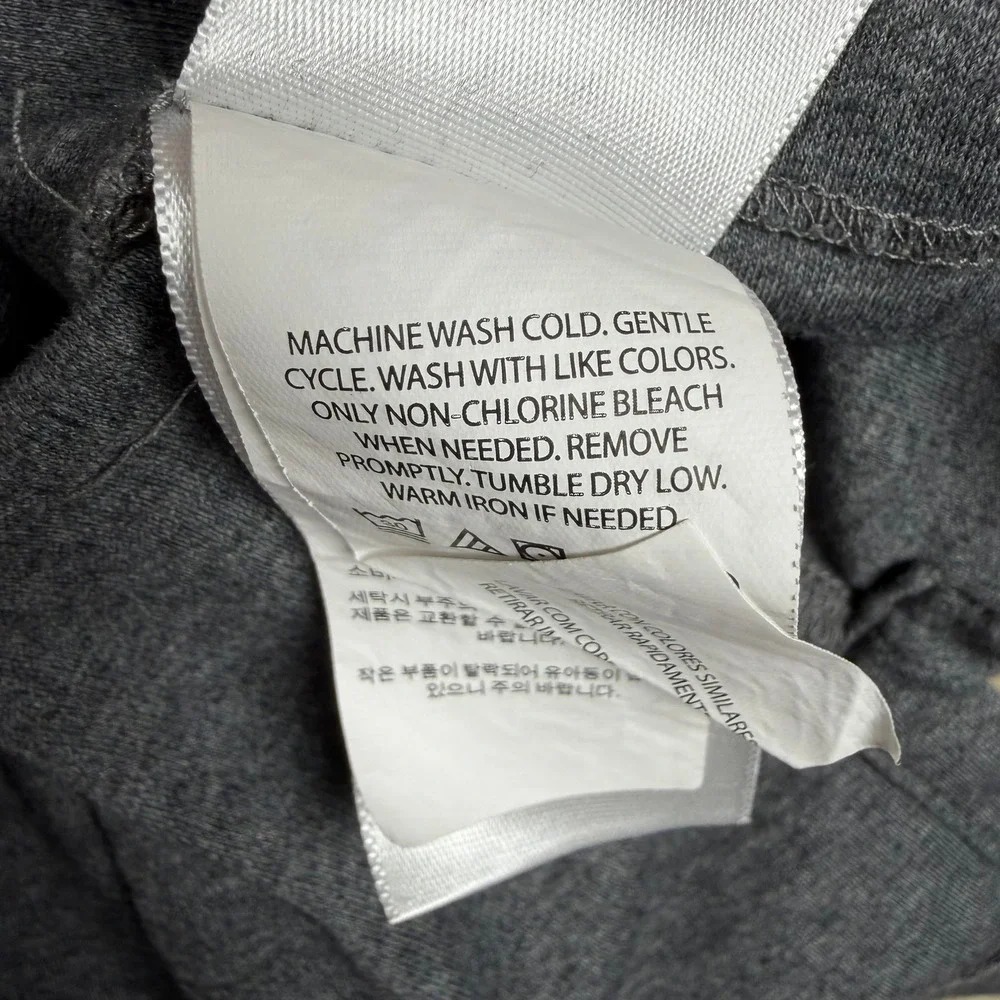 Polo Ralph Lauren Mens‎ XL Custom Slim Fit Polo Shirt Charcoal Grey Flesh Pony